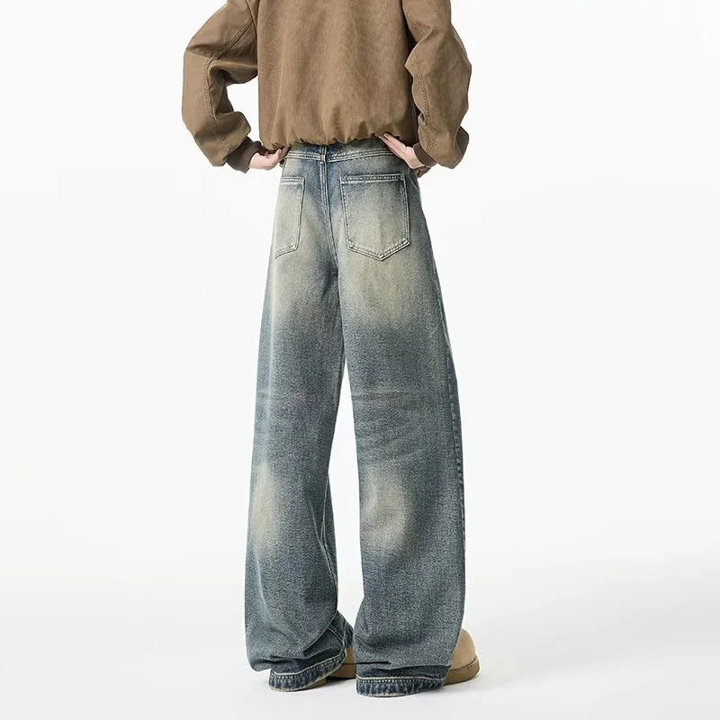 Washed Wide Leg Pants Washed Wide Leg Pants