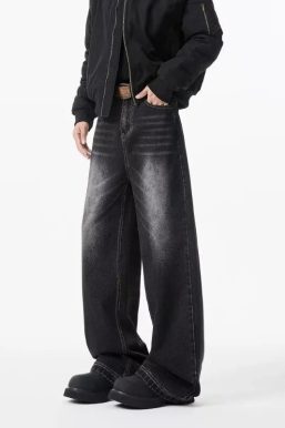 Washed Wide Leg Pants