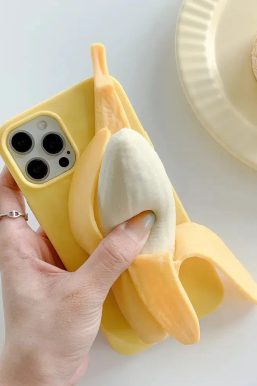 Weirdcore Banana Phone Case