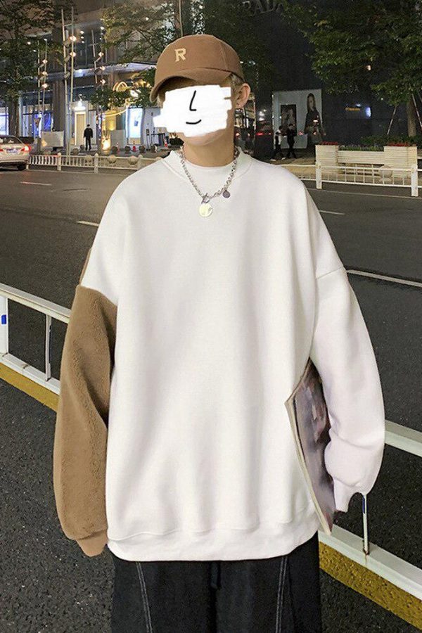 Weirdcore Bear Sleeve Sweatshirt