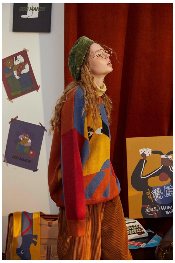 Weirdcore Dog Sweater