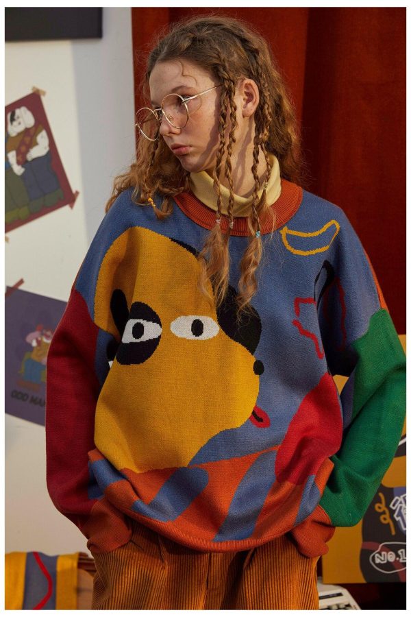 Weirdcore Dog Sweater