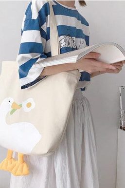 Weirdcore Duck Cloth Bag