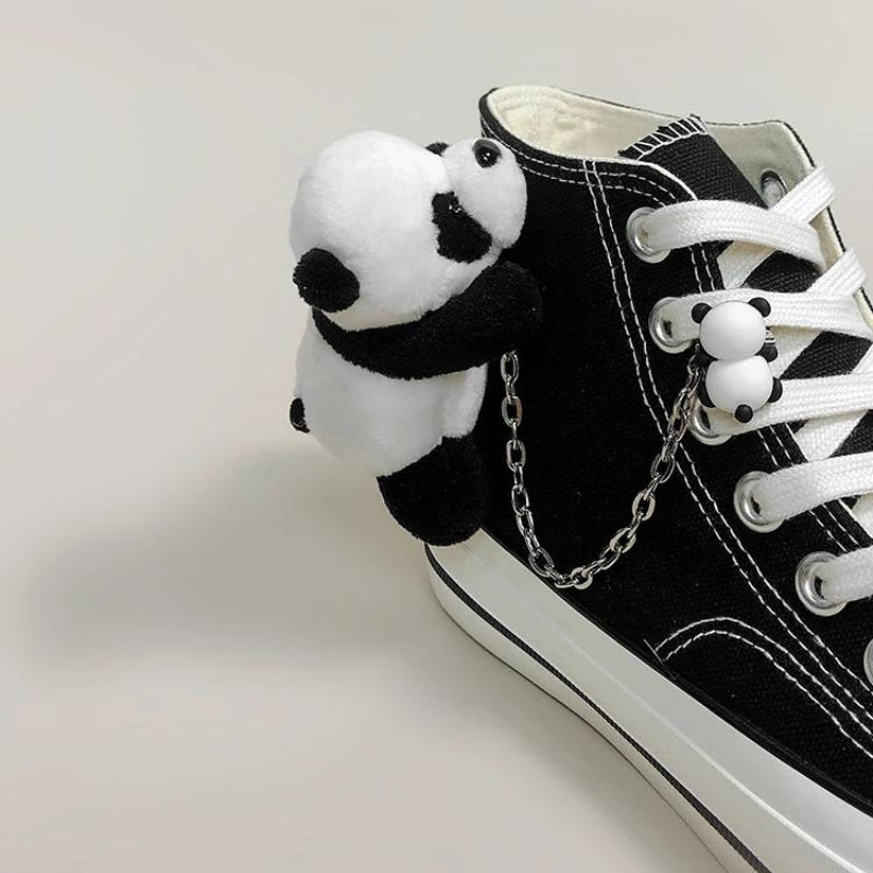 Weirdcore Panda Canvas Shoes Weirdcore Panda Canvas Shoes