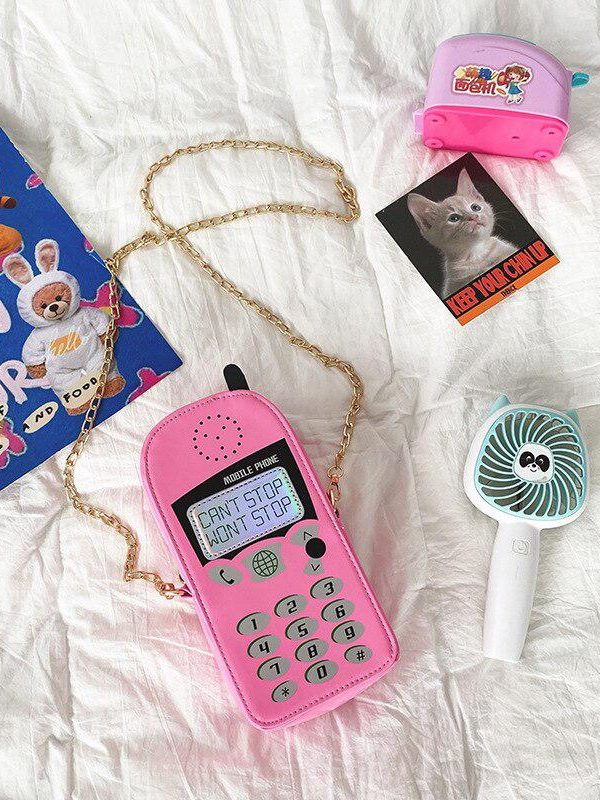Weirdcore Retro Mobile Phone Shaped Handbag