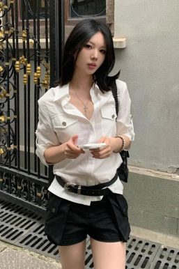 White Button Up Shirt