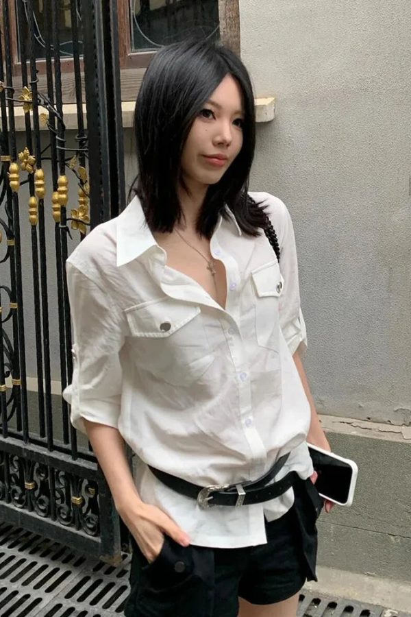White Button Up Shirt