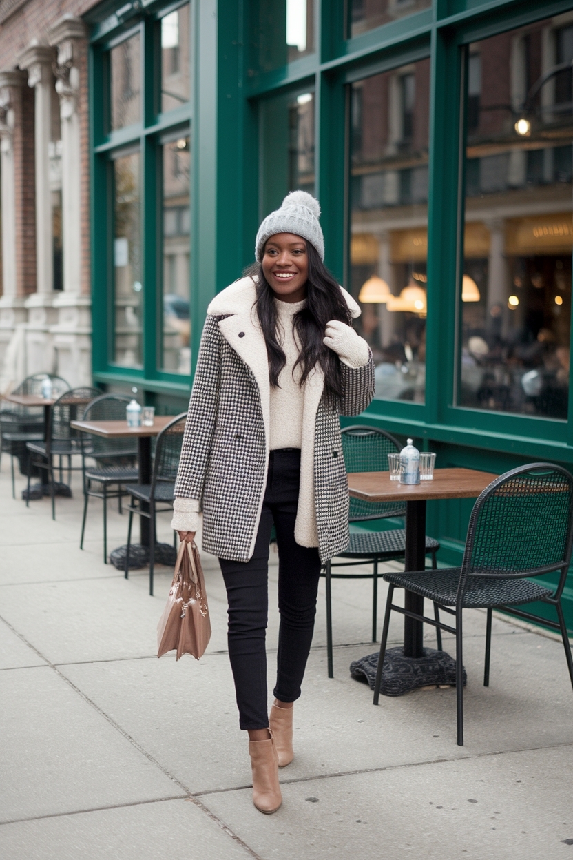 Winter Brunch Outfit Ideas for Black Women with Style outfit idea