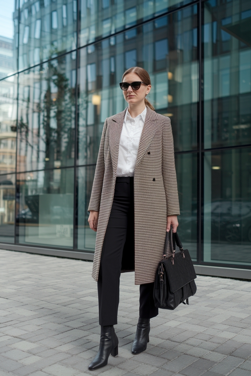 Winter Corporate Outfit Office Wear: Warm and Chic Choices outfit idea