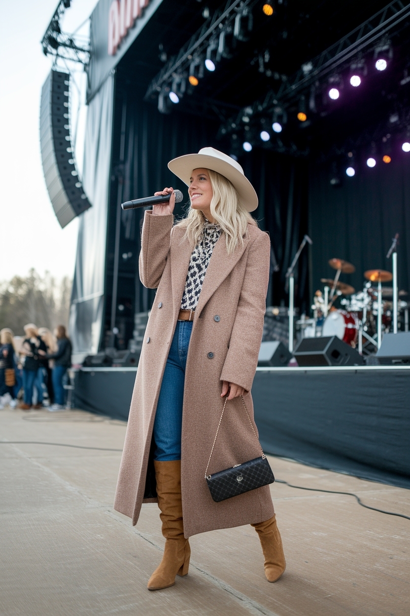 Winter Country Concert Outfit Ideas for Comfort outfit idea