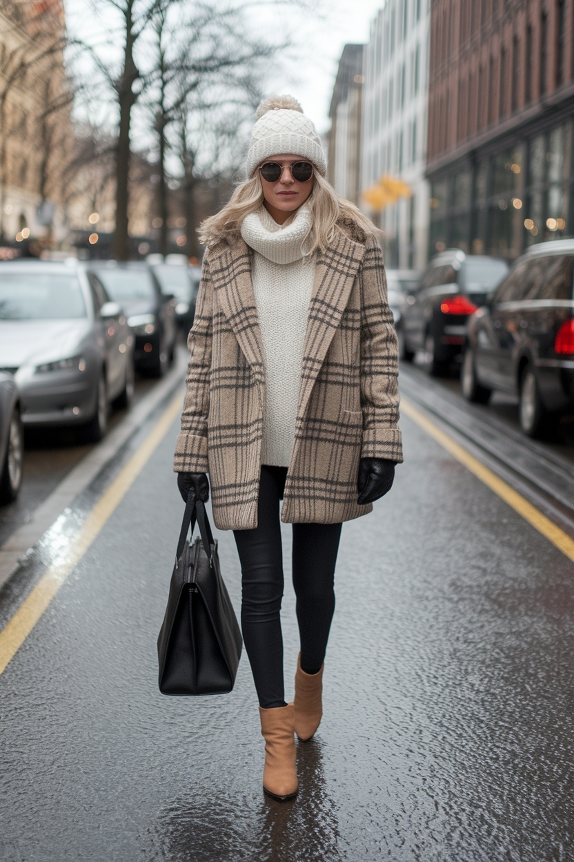 Winter Leggings Outfit Cold Weather: Cozy and Cute outfit idea