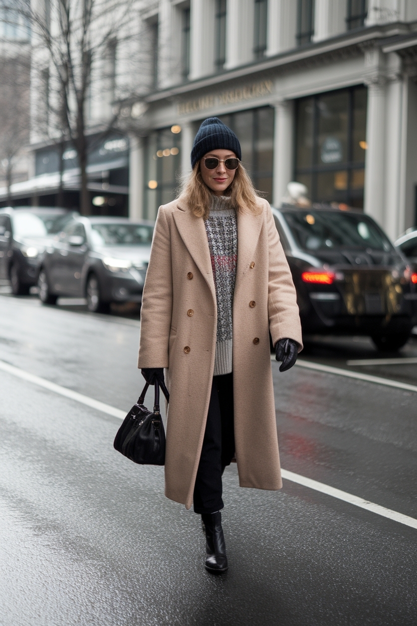 Winter Outfit Inspo Street Style to Keep You Cozy and Chic outfit idea