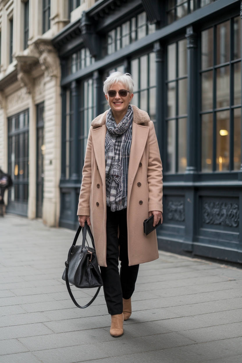 Winter Outfits for Over 60 Women: Cozy and Stylish outfit idea