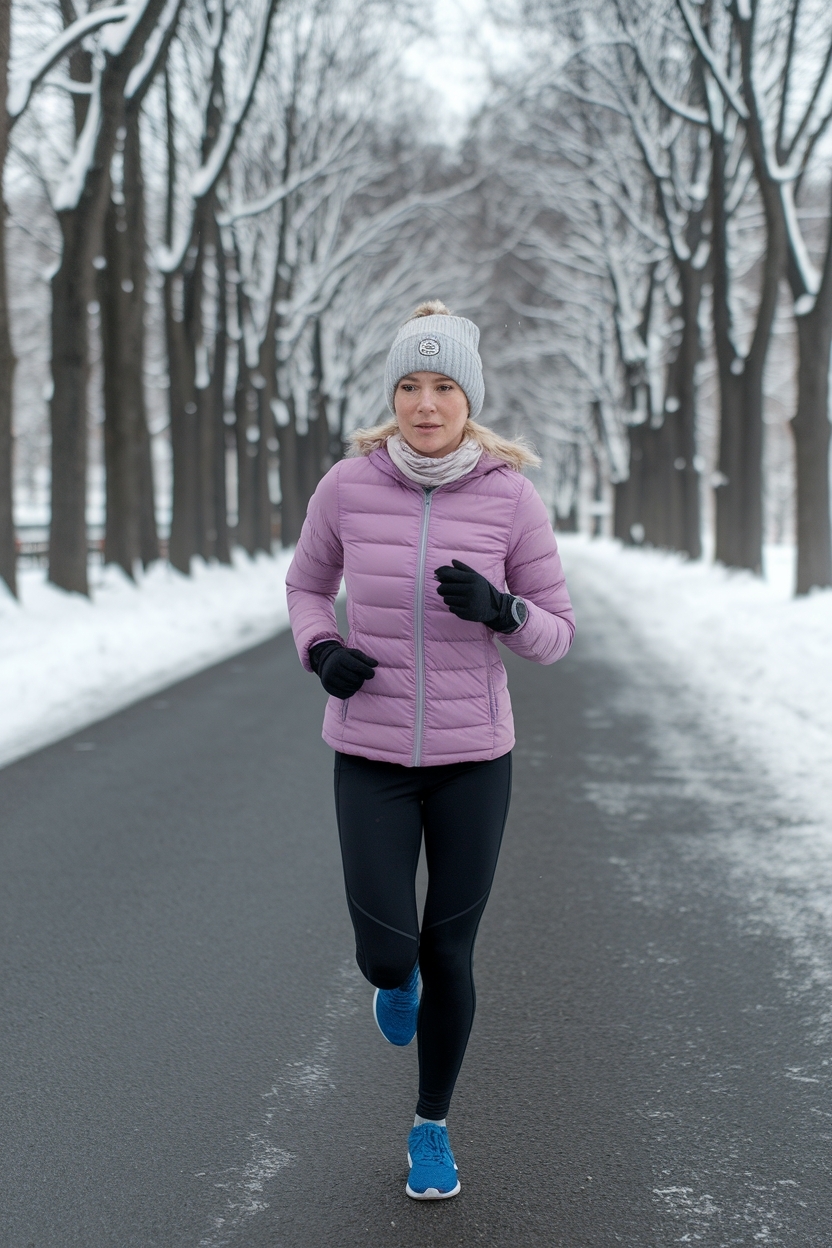 Winter Running Outfit Cold Weather: Performance and Comfort outfit idea