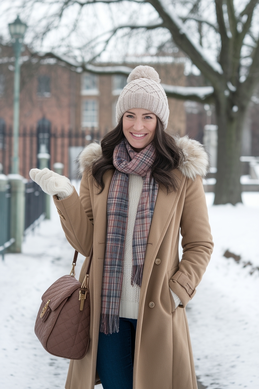 Winter Teacher Outfits Cold Weather: Professional and Warm outfit idea
