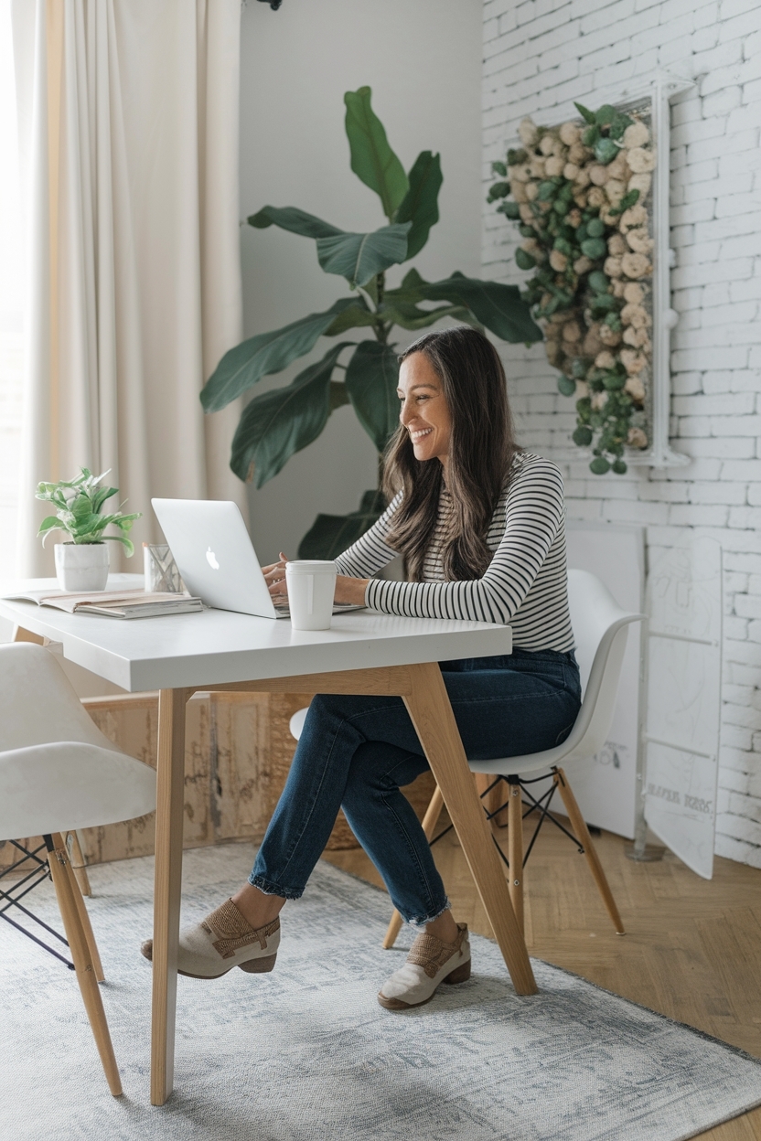 Work from Home Outfits Women: Comfort Meets Productivity outfit idea