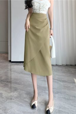 Wrap Midi Skirt