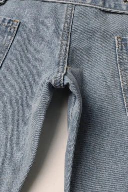 Y2K Belted Cut Out Jeans