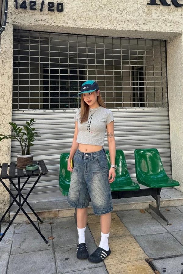 Y2K Bermuda Shorts