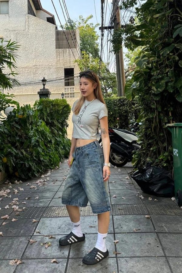Y2K Bermuda Shorts