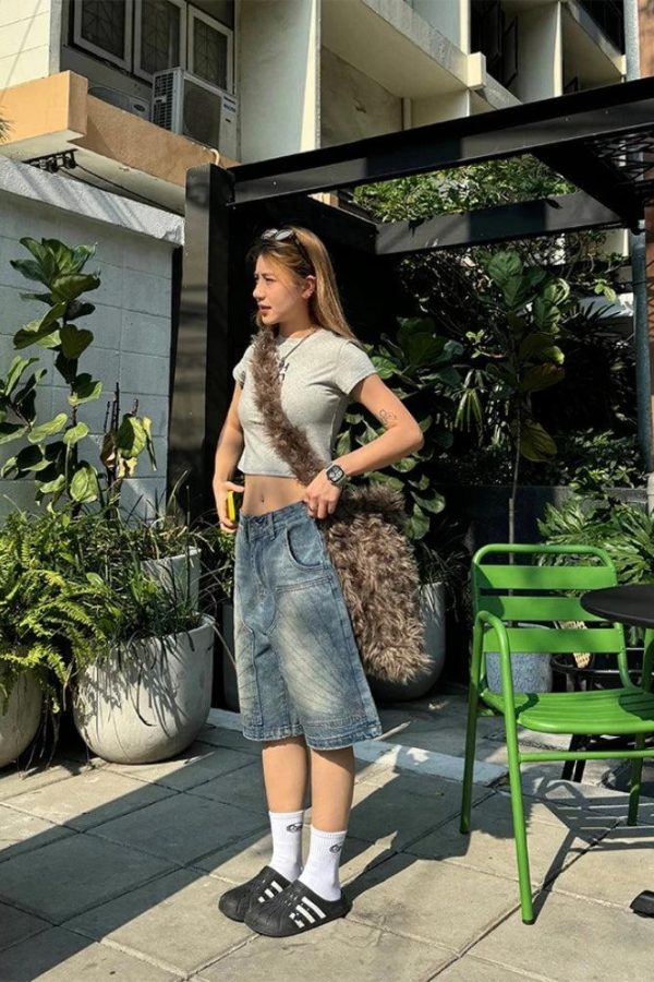 Y2K Bermuda Shorts