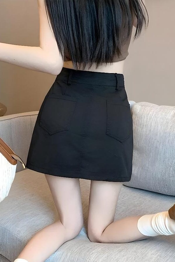 Y2K Cargo Mini Skort