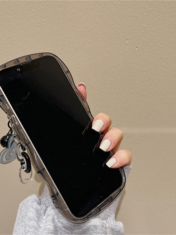 Y2k Chain and Heart iPhone Case