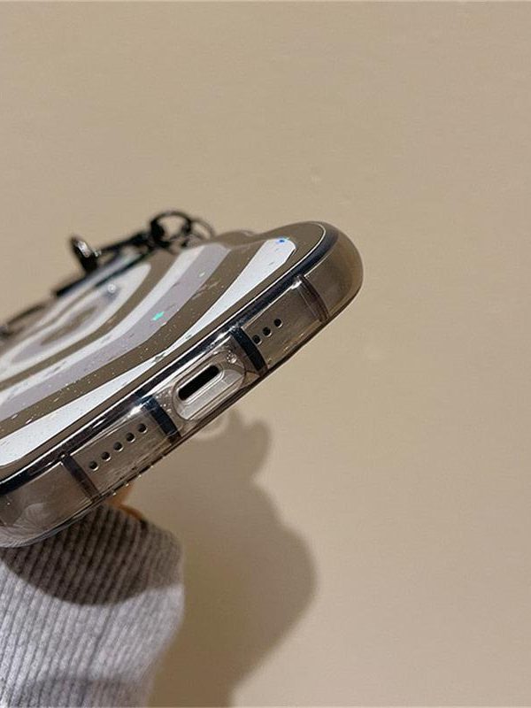 Y2k Chain and Heart iPhone Case