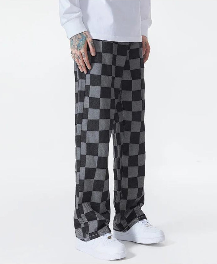 Y2K Checkered Black Pants Y2K Checkered Black Pants