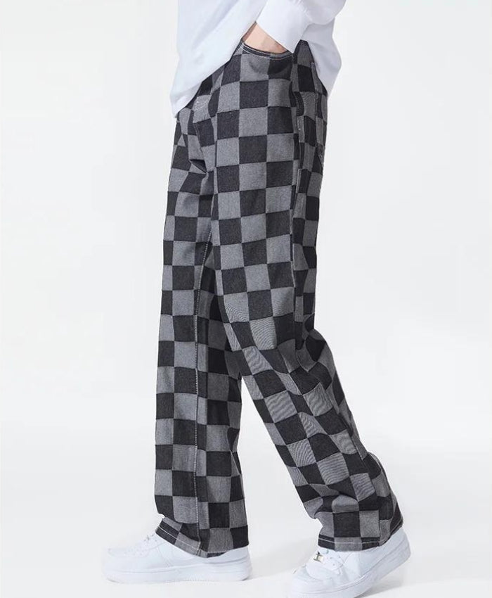Y2K Checkered Black Pants Y2K Checkered Black Pants