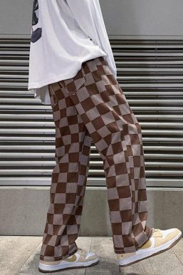 Y2K Checkered Pants