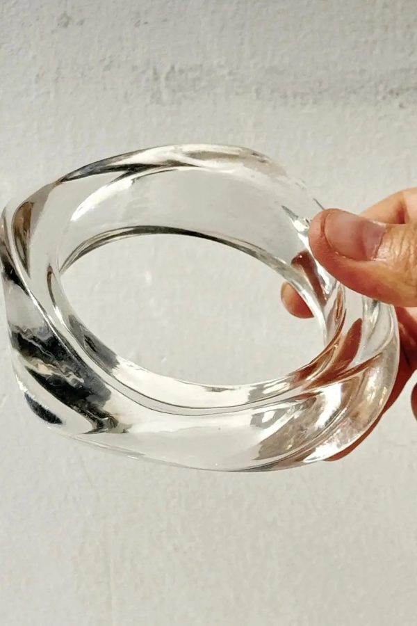 Y2K Clear Resin Bracelet