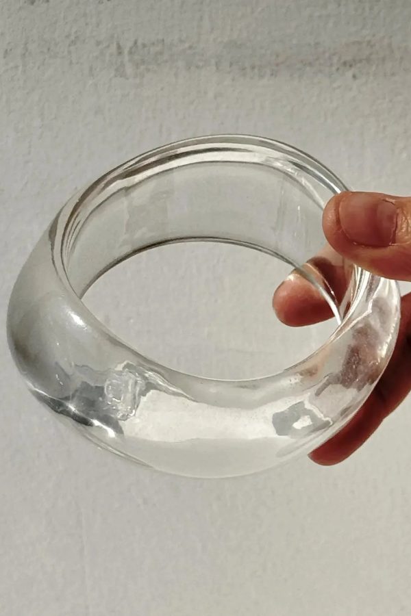 Y2K Clear Resin Bracelet