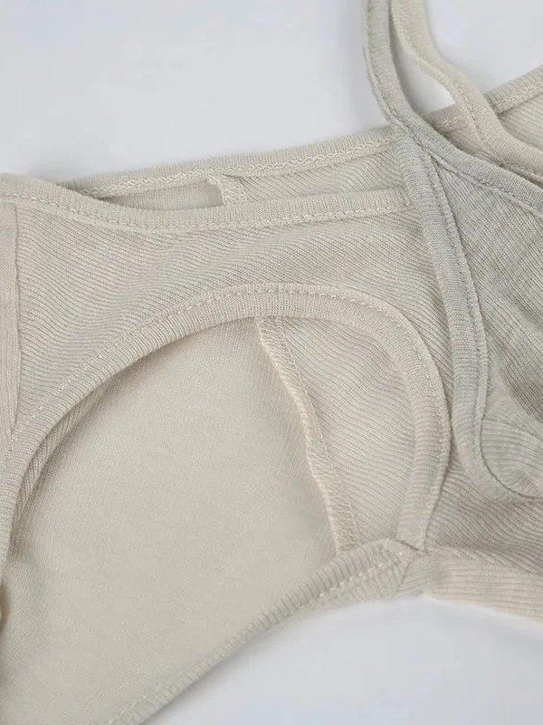 Y2K Cut Out Crop Top