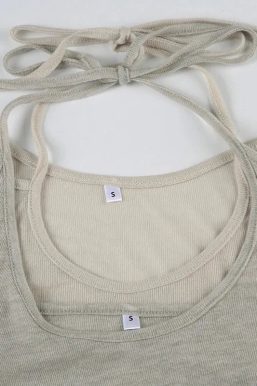 Y2K Cut Out Crop Top