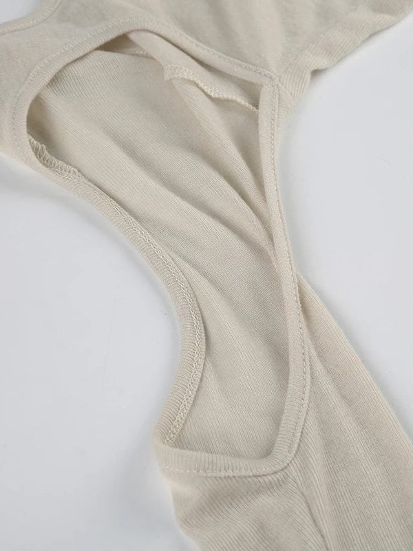 Y2K Cut Out Crop Top