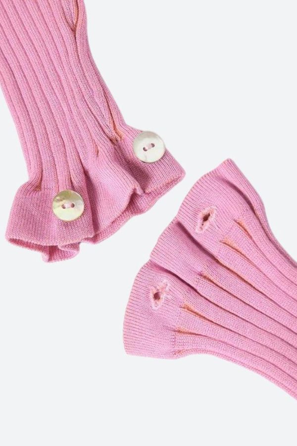 Y2K Detachable Sleeves Crop Cardigan