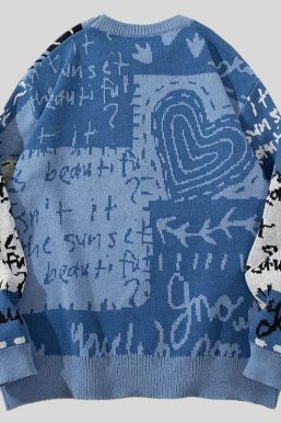 Y2K Dinosaur Sweater