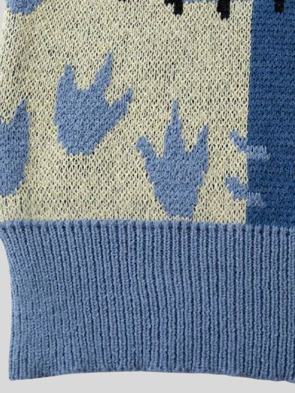 Y2K Dinosaur Sweater