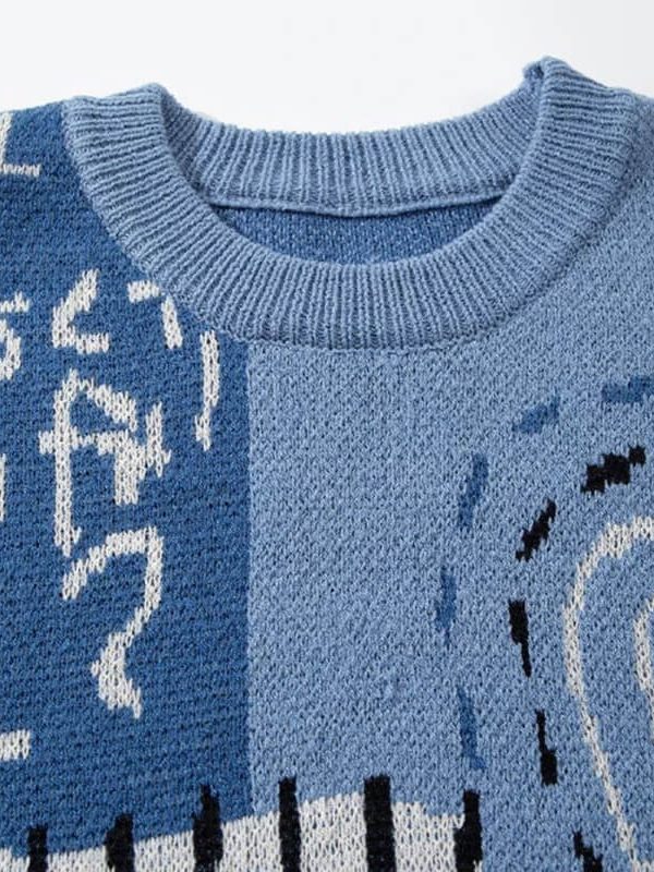 Y2K Dinosaur Sweater