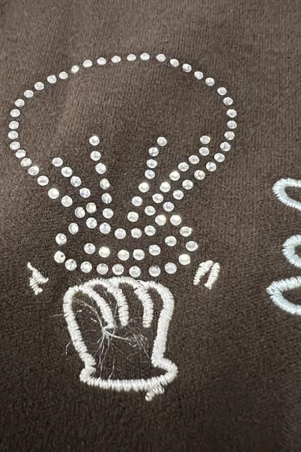 Y2K Dolphin Turtleneck Top