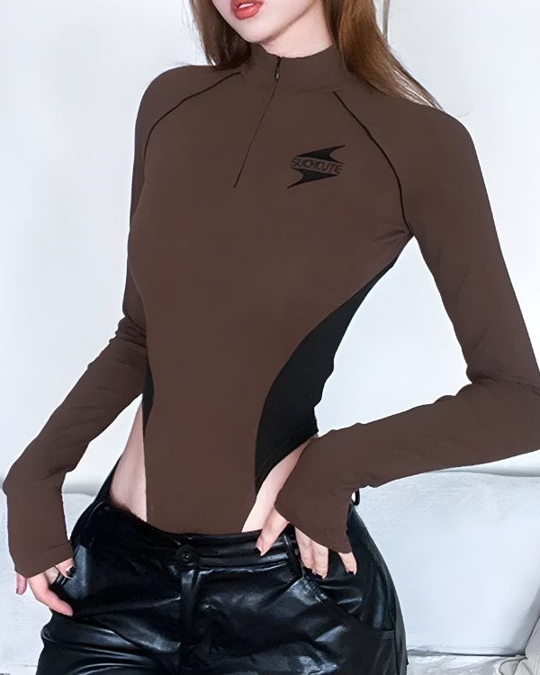 Y2K Extra Long Sleeve Bodysuit