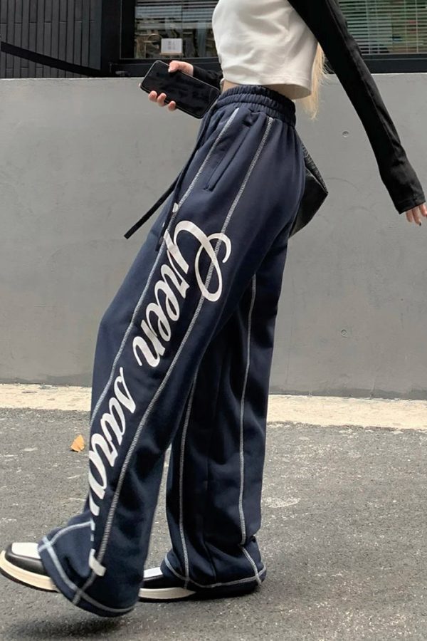 Y2K Graphic Sweatpants
