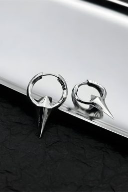 Y2K Grunge Stars Hoop Earrings