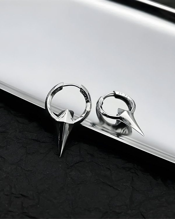 Y2K Grunge Stars Hoop Earrings