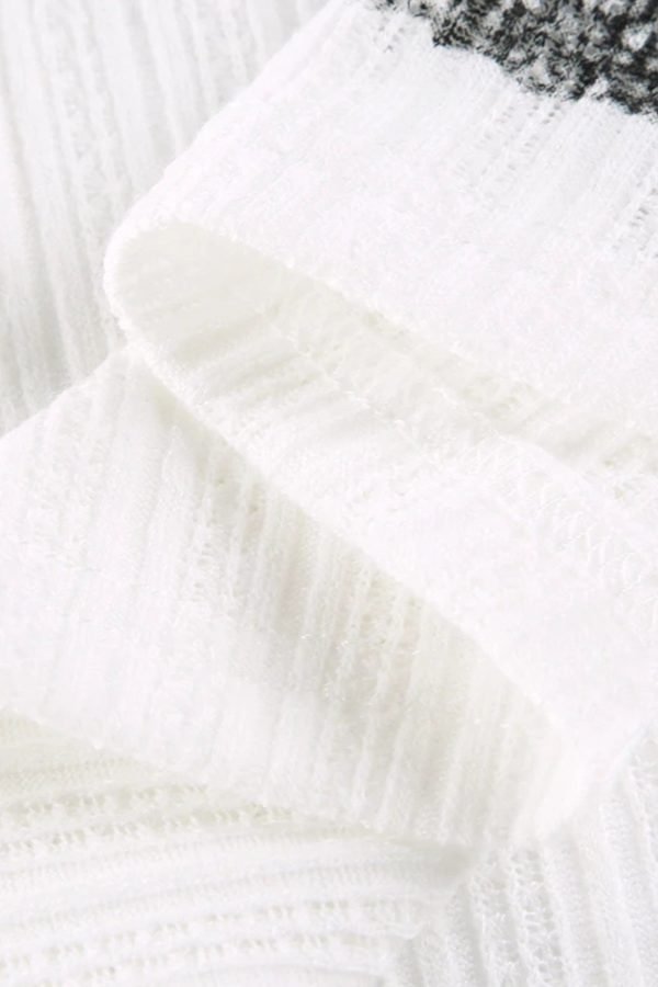 Y2K Heart & Swords Off Shoulder Top