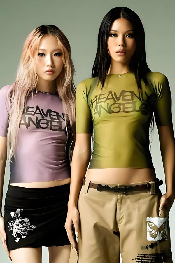 Y2K Heavenly Angels Shirt