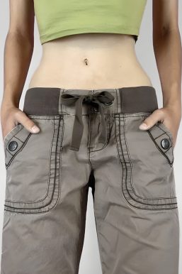 Y2K Low Waist Drawstring Pants