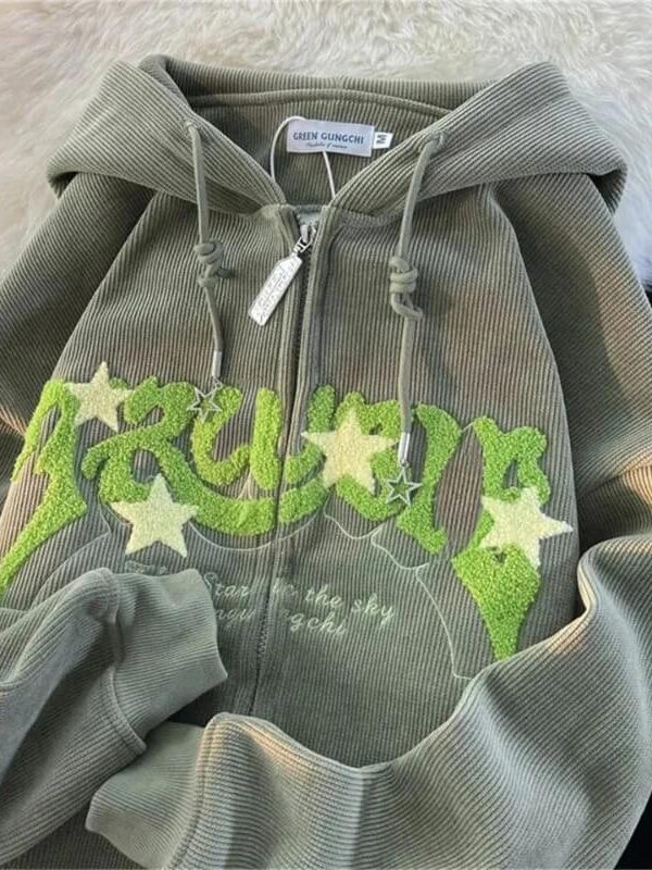 Y2K Oversized Graphic Hoodie