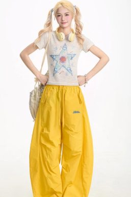 Y2K Parachute Pants